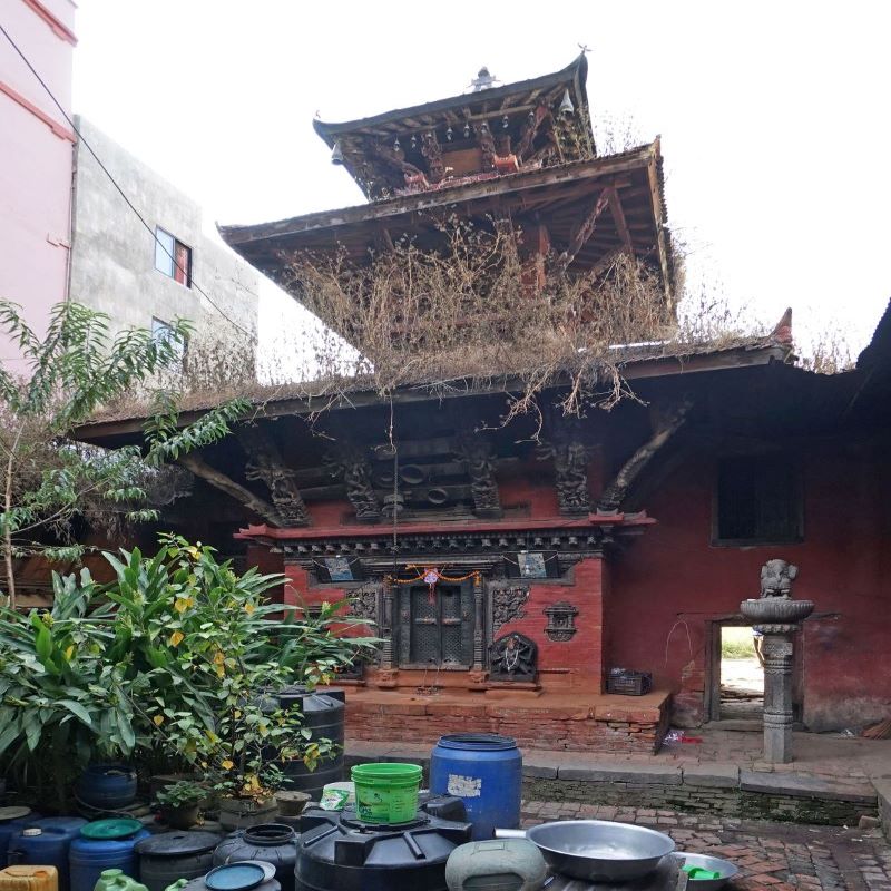 Nṛsiṃha (Narasimha) temple, Naradevi Tole, Kathmandu