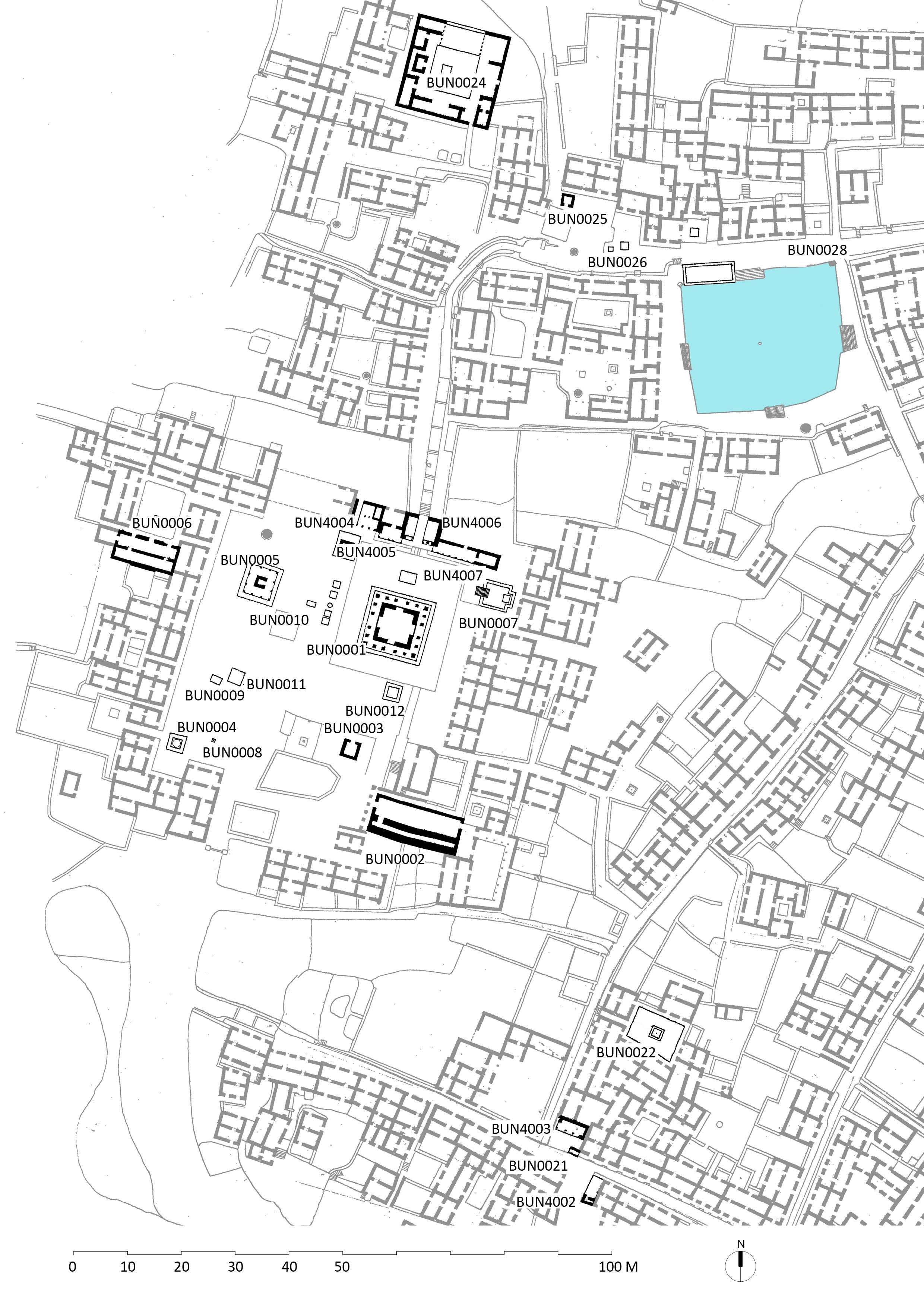 Site plan for Sunāguthi